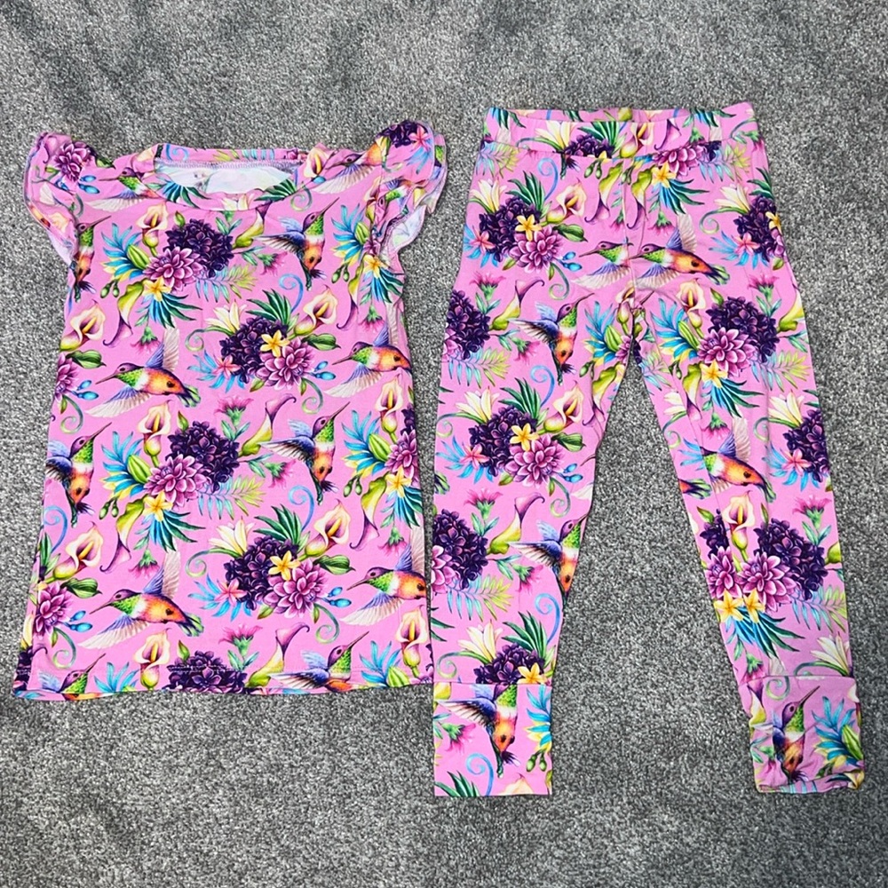 Little Bum Bums pajamas Sz 3T